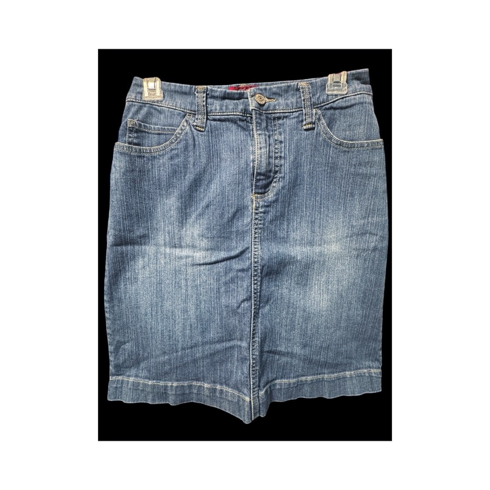 Merona Blue Denim Skirt